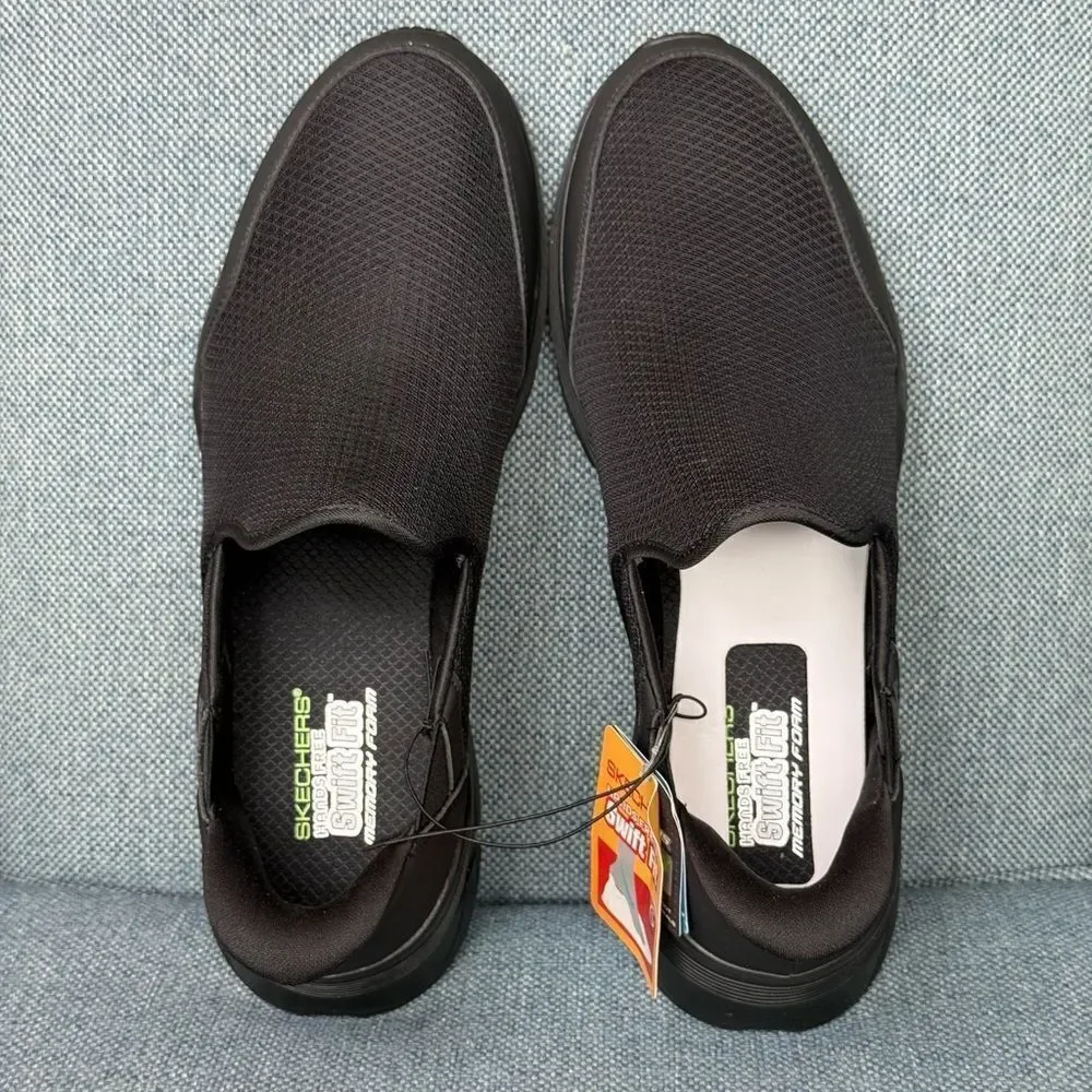 Men's Skechers Equalizer Hands Free Swift Fit Slip-On Sneakers shoes men’s 13
